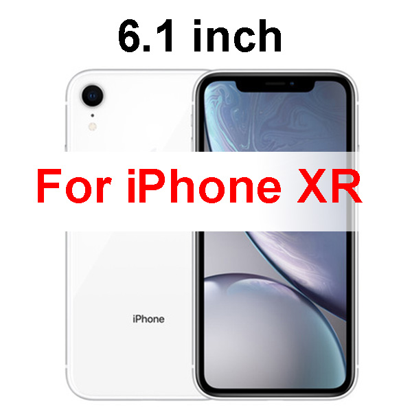 Gepantserde Voor Iphone Xsmax Glas Telefoon Xmax Screenprotector X Xs Xr Max Cover Iphone X Gehard 10 10xs 10 S 10r Beschermende Sx Glas: For iPhone XR / White