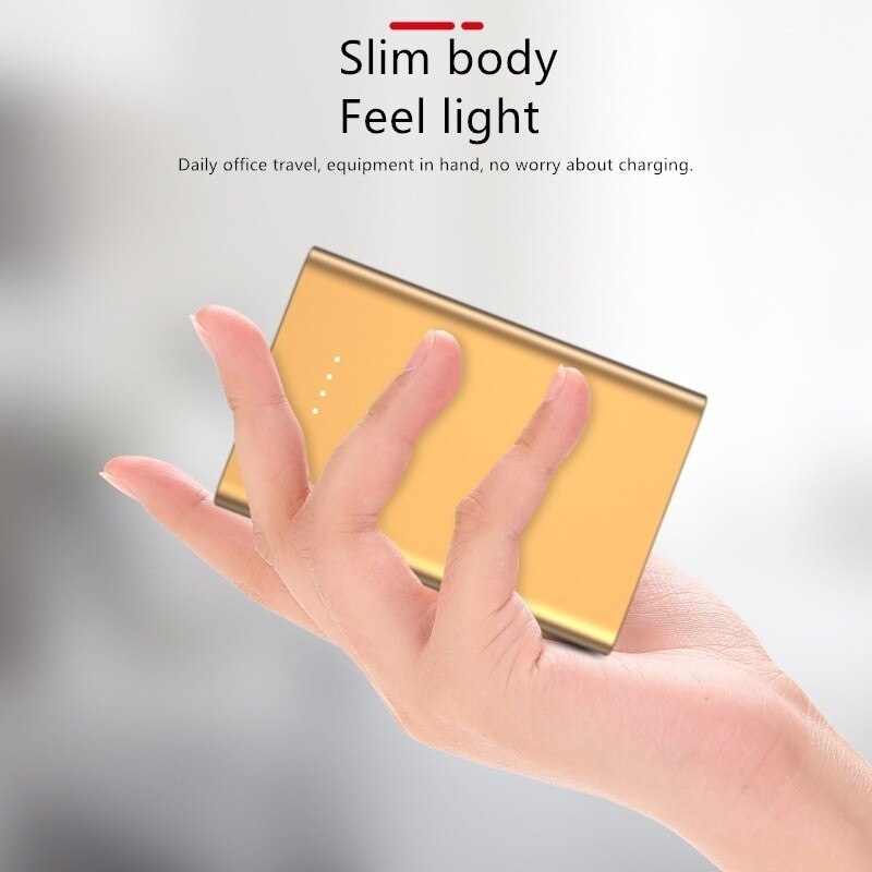 Mini batterie externe Portable de grande capacité 80000mAh, avec lampe de poche, 2usb, charge rapide, batterie externe pour IPhone Xiaomi Samsung