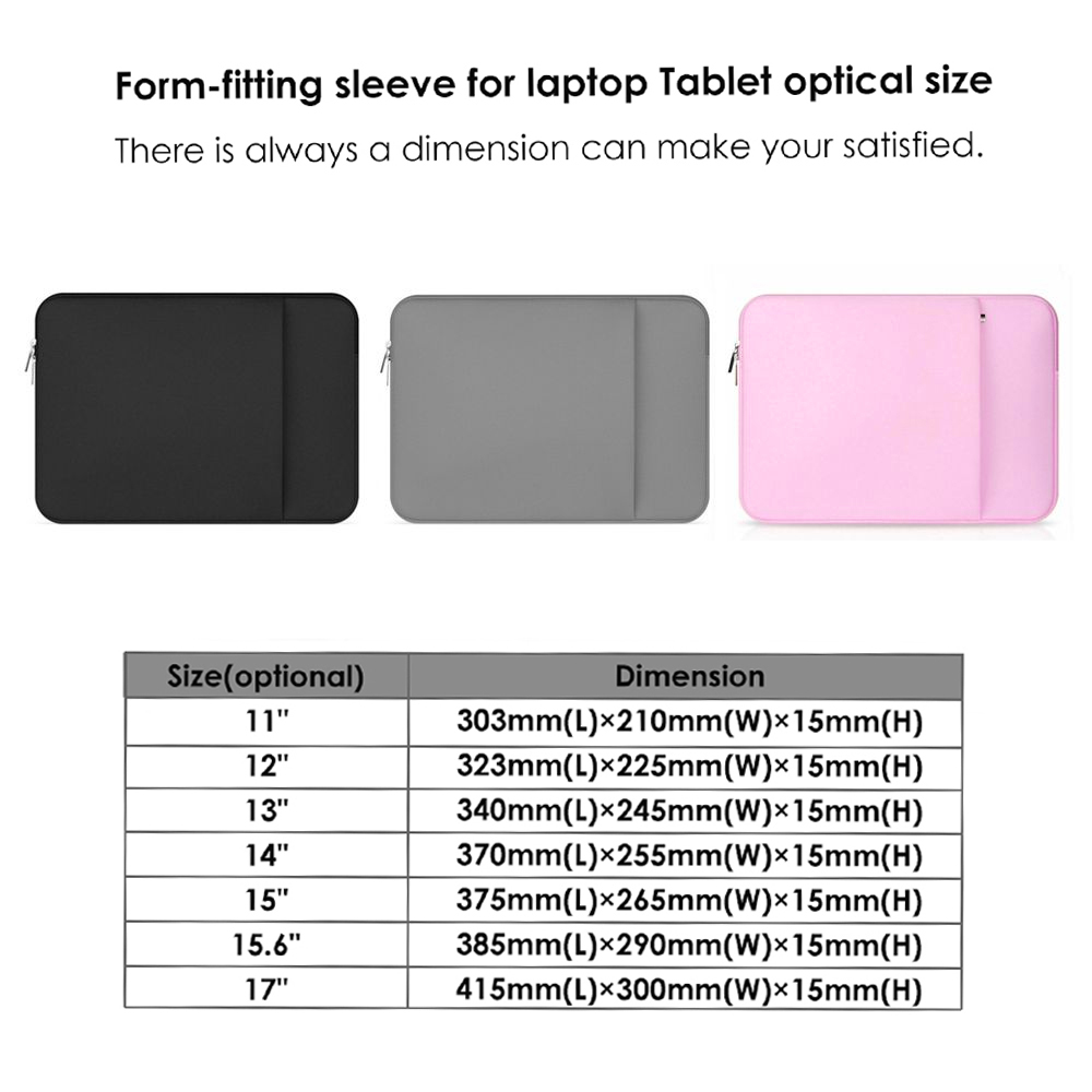 Housse pour ordinateur portable 11 12 13 14 15 15.6 17 pouces, housse pour MacBook Air Pro Retina Xiaomi HP Dell Acer, étui pour ordinateur portable