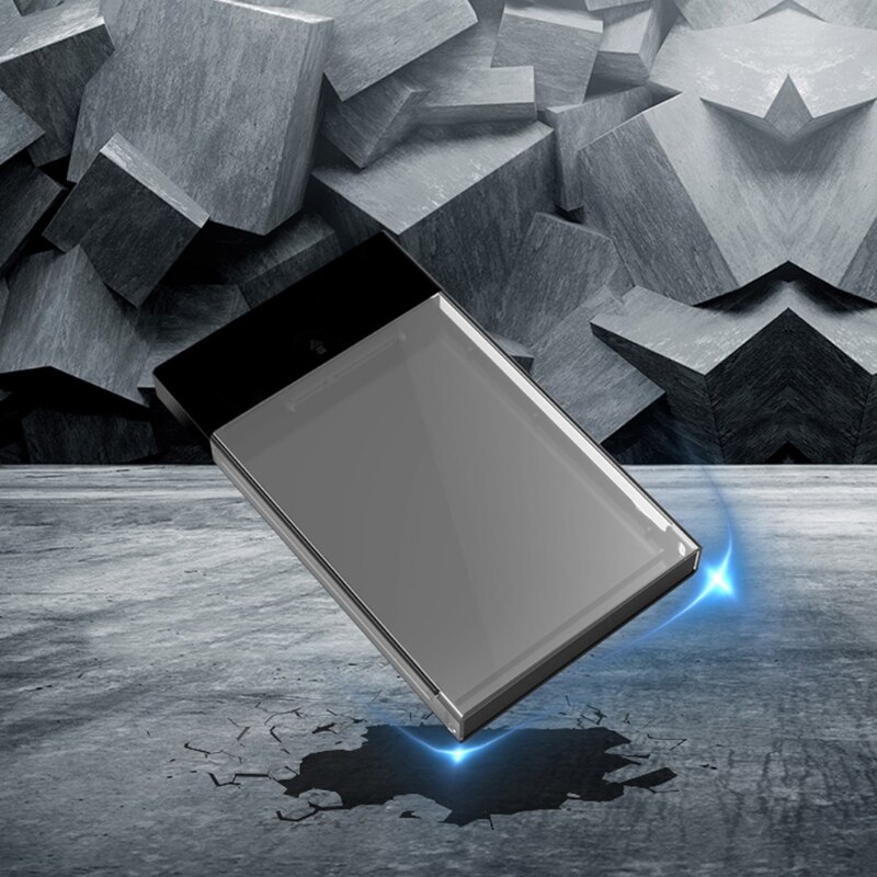 2,5 zoll USB 3,0 SSD Festplatte Festplatte Kasten hoch Geschwindigkeit Externe HDD Gehäbenutzen fallen für PC Laptop Computer