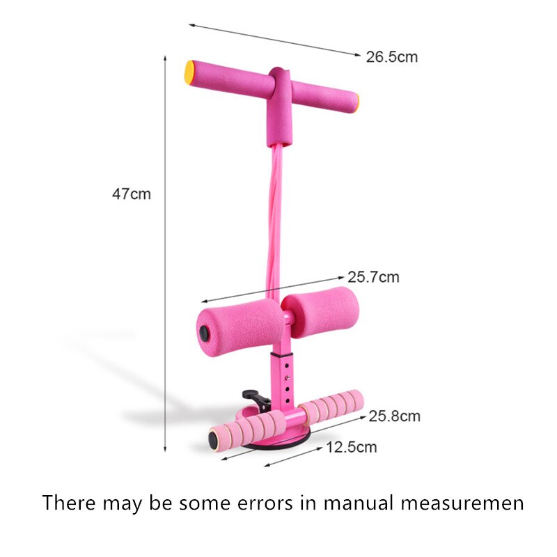 Fitness Sit Up Assist Multifunction Adjustable Abdominal Sit Up Bar with Elastic Band for Gym Muscle Training Body Stretching