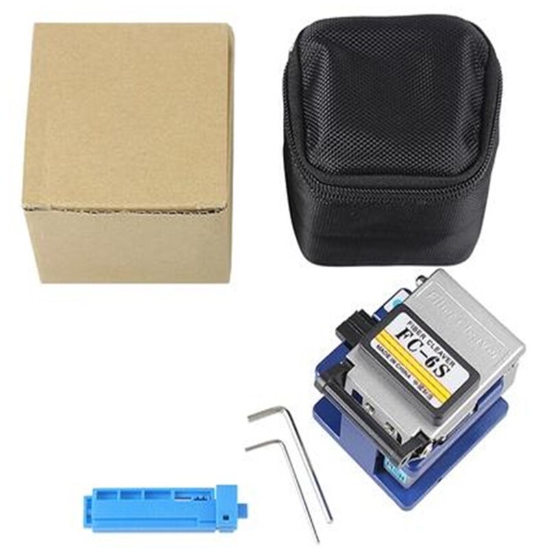 Cold Contact Dedicated Metal Fiber Cleaver FC-6S Cutting Fiber Knife FTTH Fiber Optic Cable Cutter Knife Fiber Cleaver Tool