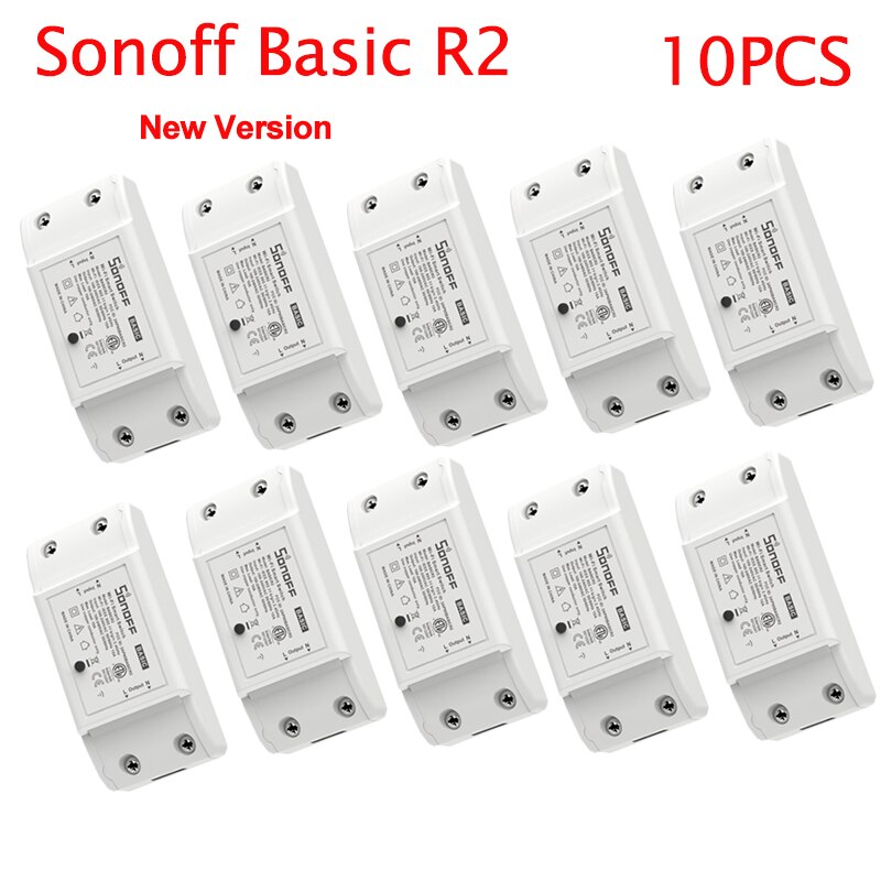 Sonoff Basic R2 Smart Switch Wifi Draadloze Smart Home Afstandsbediening Timer Diy Switch Via Ewelink App Werken Met Alexa google