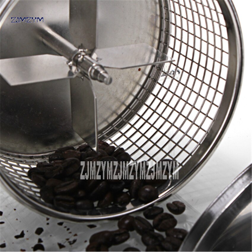 Neue Handgemachte Bohnen Maschine Kaffee Bohne Backen Maschine DIY Kleine 18-8 Lebensmittel Klasse Edelstahl Rolle Backen maschine