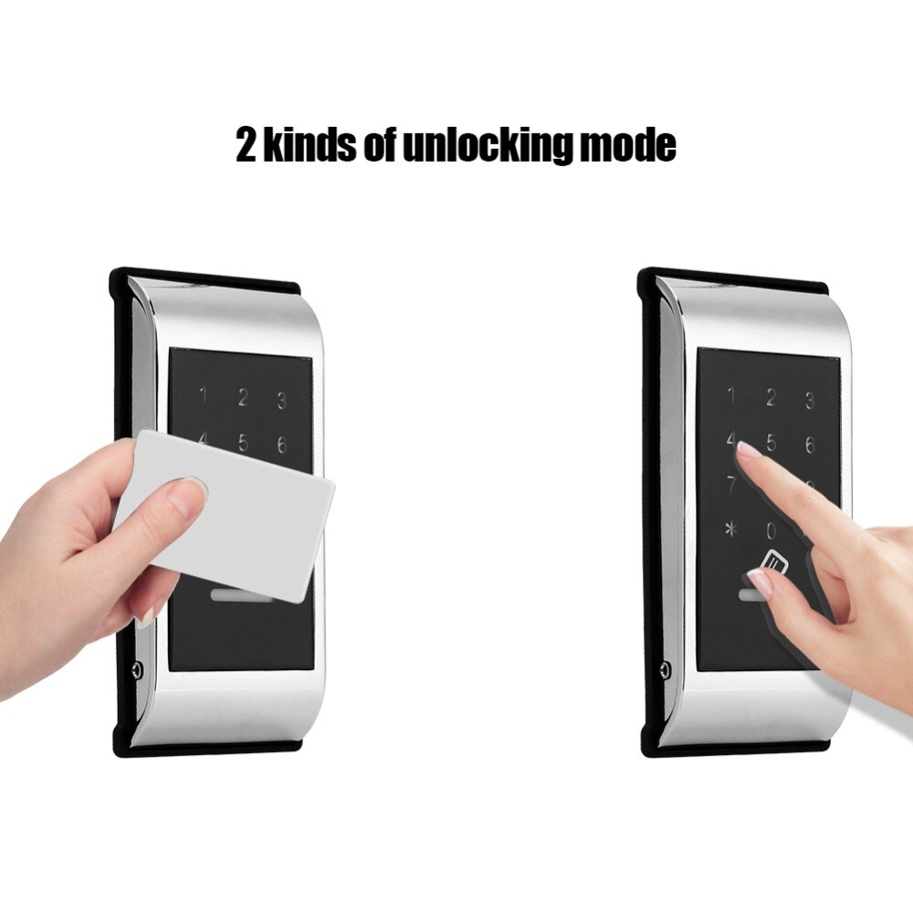 Electronic Door Lock Drawer Combination Digital Lock Touch Keypad Password Key Access Cabinet Digital Security Code For Locker