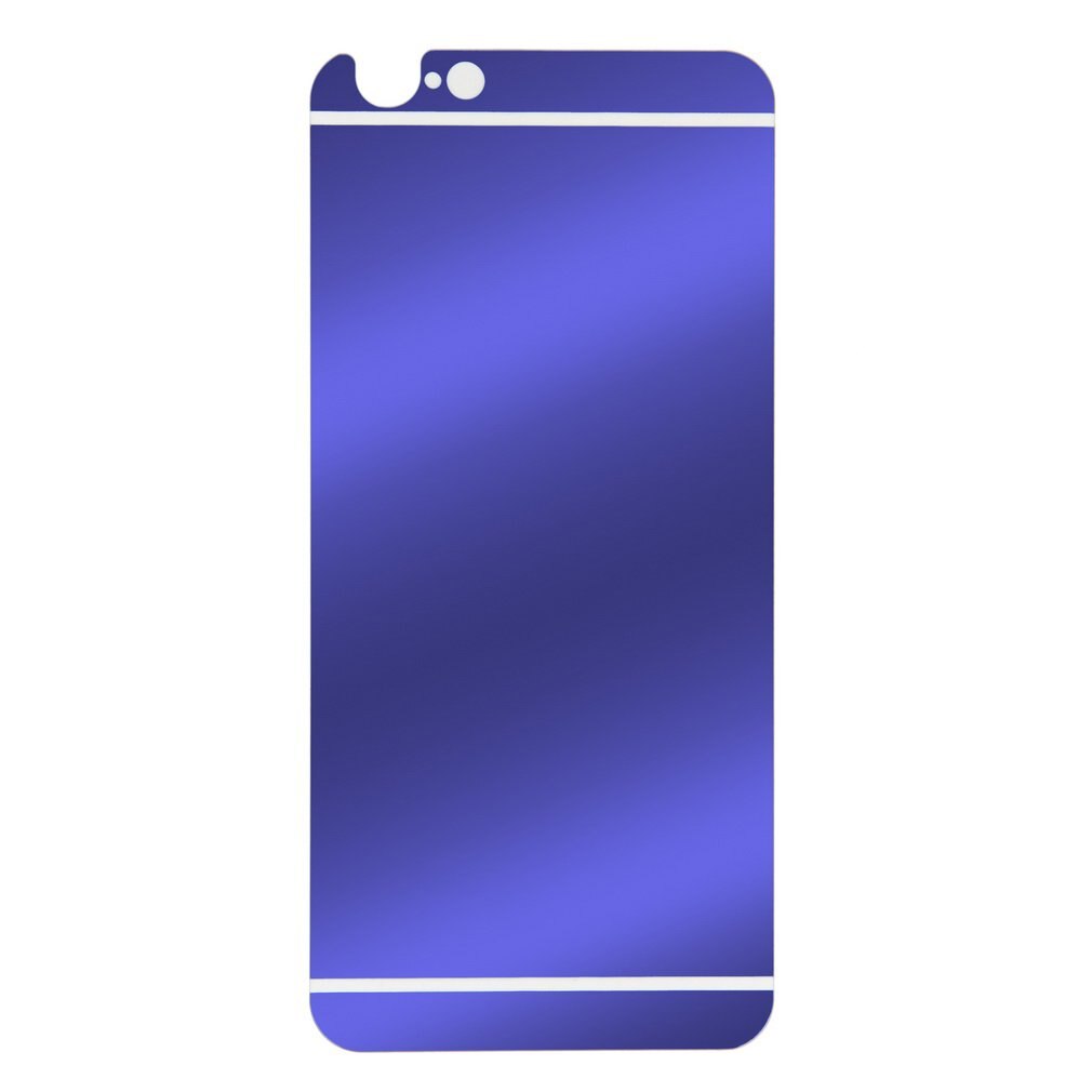 Rückseitenschutz aus gehärtetem glas mit galvanisierter spiegeloptik für iphone 6 plus 5.5 ''