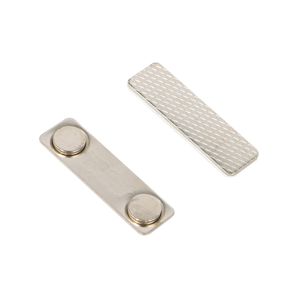 10 stk magnetiske navneskilt magnet vedlegg finner bakside selvklebende