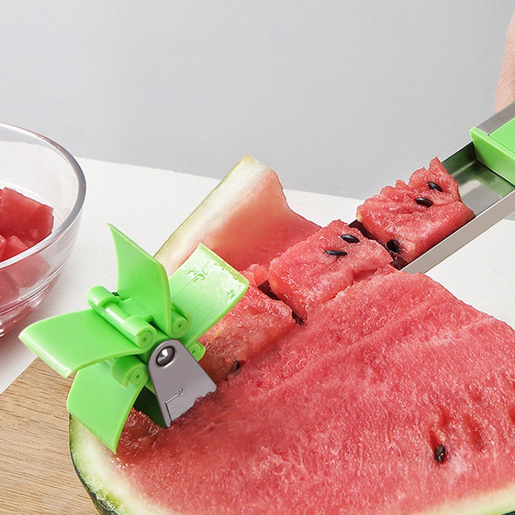 Vannmelon vindmølle kutter frukt skjæreverktøy vannmelon kutter vannmelon verktøy kjøtt kutter frukt separator kjøkken