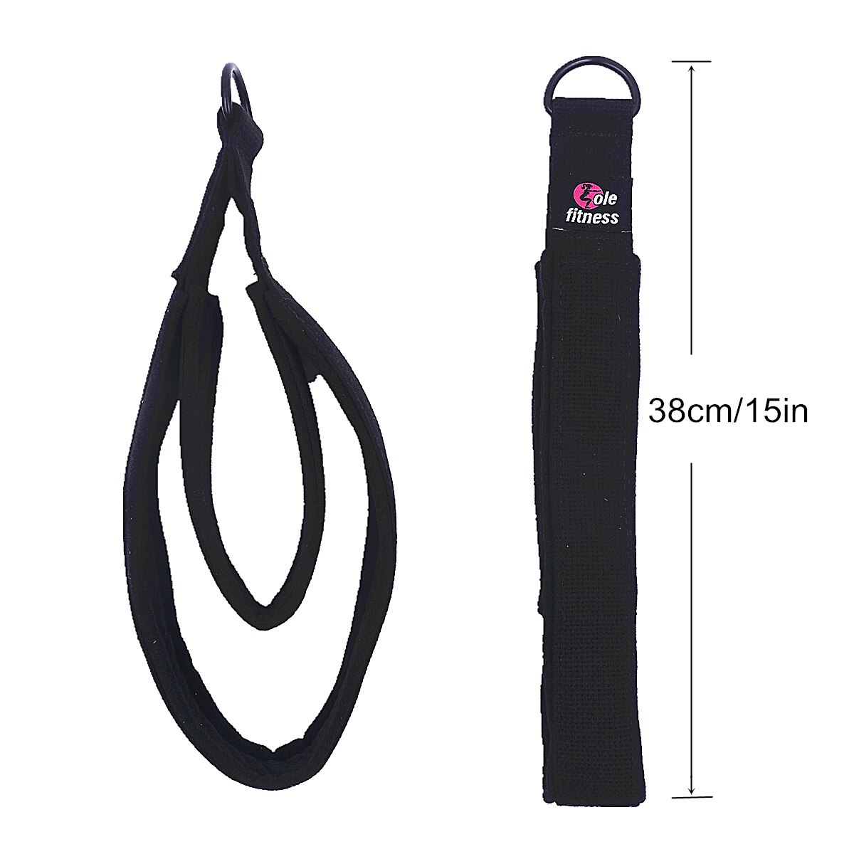 2 Stuks Dubbele Lus Bandjes Voor Pilates Reformer Training Been Brancard Unieke Fitness Yoga Pilates Apparatuur