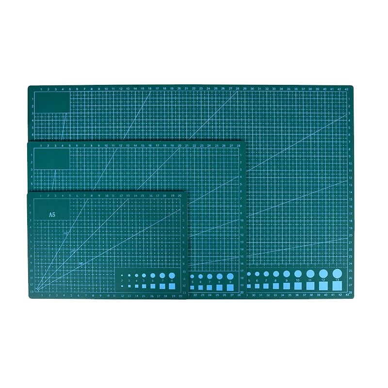 A3 A4 A5 PVC Cutting Mat Pad Patchwork Double-sided Cut Pad Patchwork Tools Manual DIY Tool Cutting Board