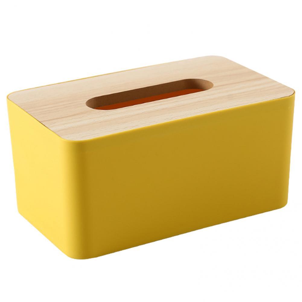 Tissue Cases Anti-Fade Household Removable Paper Holder Dust-Proof Napkin Box Wide Mouth Stylish Lightweight Tissue Box