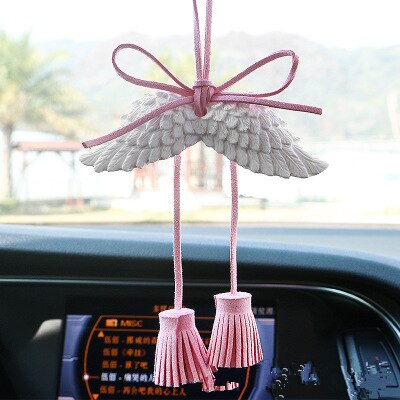 Auto Hanger Opknoping Vleugels Auto-interieur Ornamenten Decoratie Achteruitkijkspiegel Accessoires Voor Auto Ornament: 2
