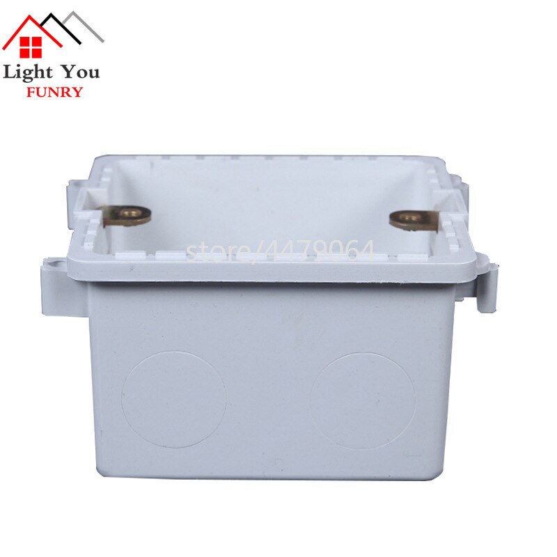 Switch Socket junction installation box universal box multi-splicing box flame retardant bottom box 86mm*86mm*50mm