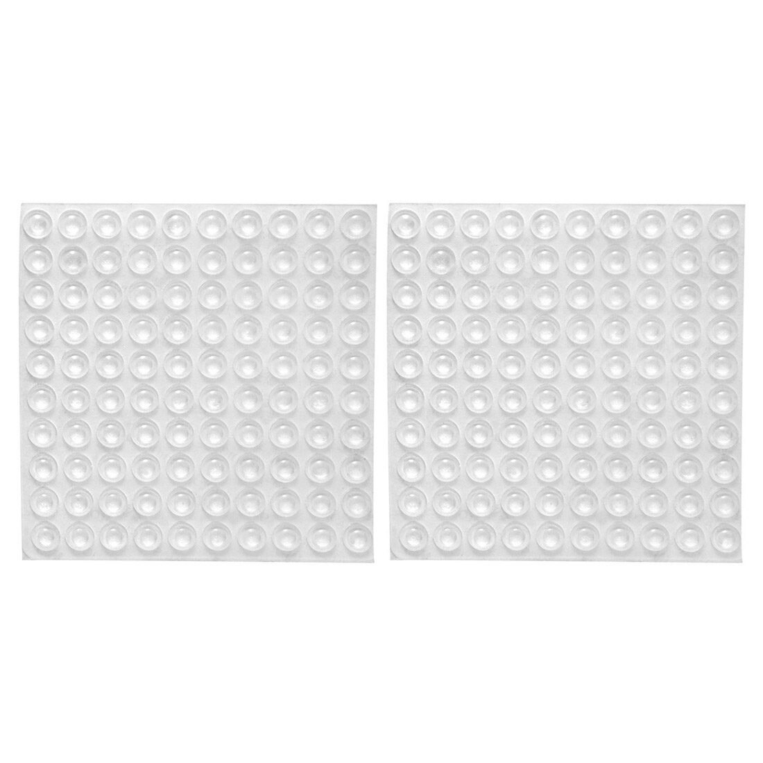 165 stuks kastbumpers, zelfklevende kastdeurbumpers transparante rubberen pads siliconen meubelbumpers rubberen voetjes bumperpads voor meubels en deurenbeschermers (4 maten