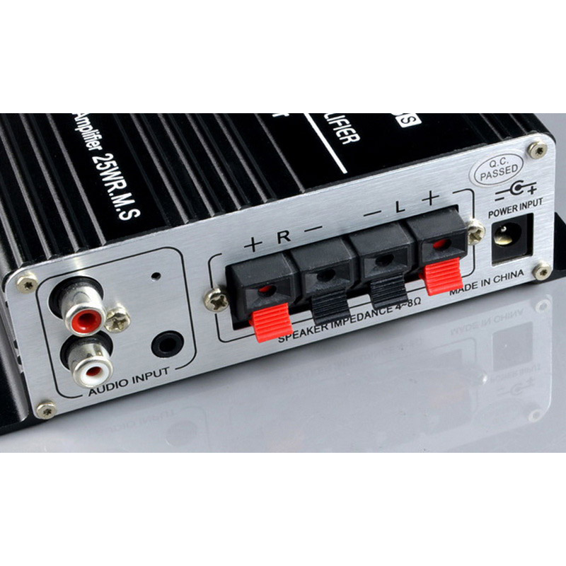 12V Car Amplifier Car Audio hi-fi Amplifier Adapter Sound Fever Amp LP-V3S Hifi Amplifier signal through high-fidelity