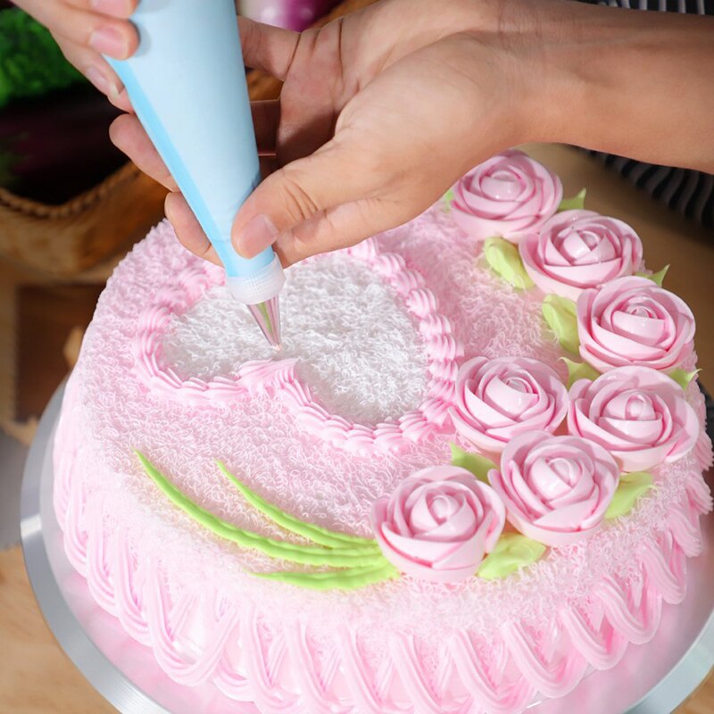 6 Stks/set Cake Turntable Stand Set Cake Decorating Kit Met Icing Spatel Icing Schraper Taart Staan Tafel Bakken Tools