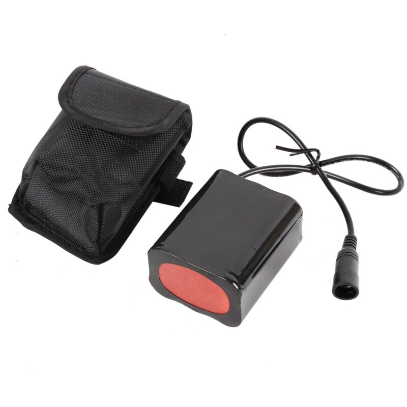 8.4V 13200mah Bicycle Headlight Waterproof Plastic Battery Pack T6