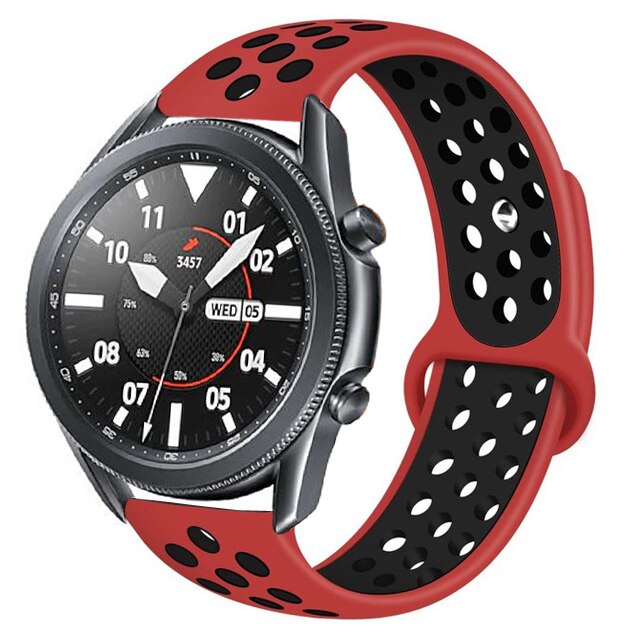 20mm pulseira para garmin vivoactive 3 música vivove hr silicone respirável pulseira esportiva para forerunner 245 645 venu sq cinta: 6