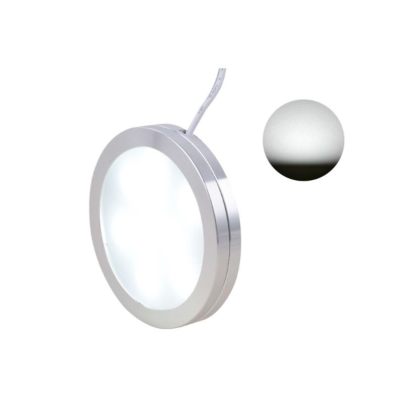 2.5W 12V Led Verzonken Neer Licht Auto Interieur Verlichting Interieur Dak Licht: 6400K
