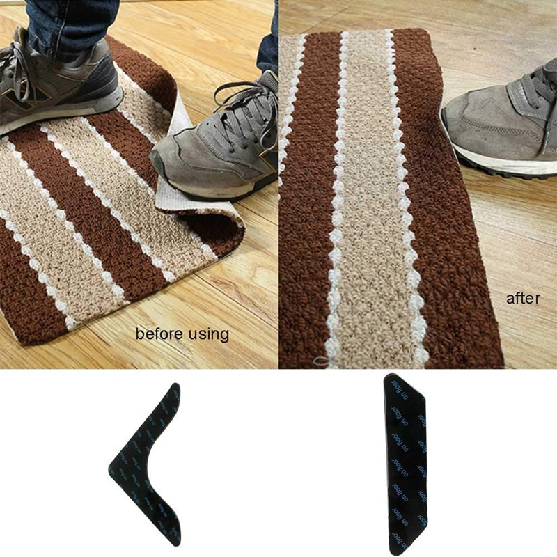 Pinces pour tapis, 12 pièces, réutilisables et lavables, antidérapantes, pour fixer le tapis