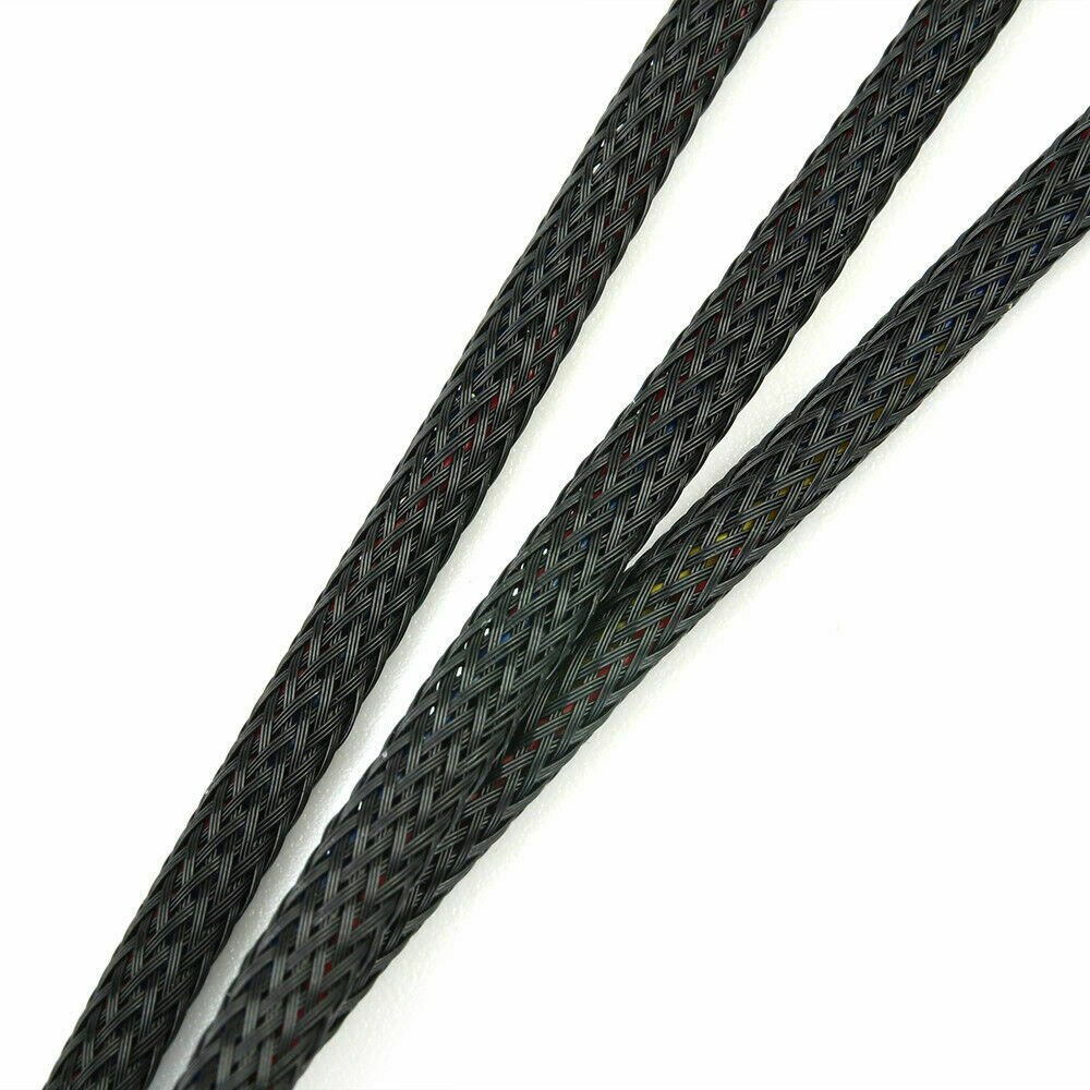 1 To 3 Way Splitter Sleeved 4-Pin PWM Connector Fan Extension Cable Wire