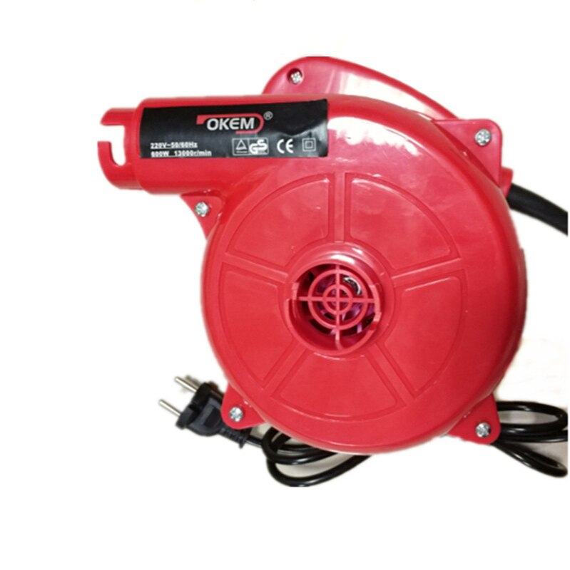 1000W Electric Blower Industrial Soot Blower Handheld Small Household Dust Removal High Power Blower Air Blower Power Tools