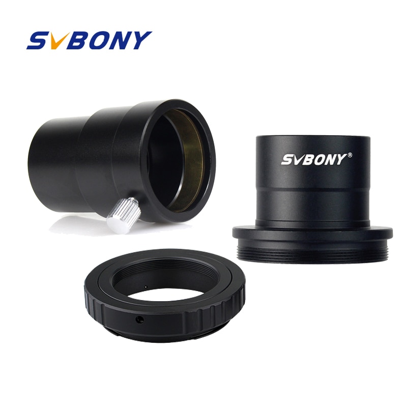 SVBONY 1.25 "Extension Tube + M42 T-Ring Adapter + Camera Mount Adapter Set voor Astronomie Monoculaire Telescoop fotografie F9103A
