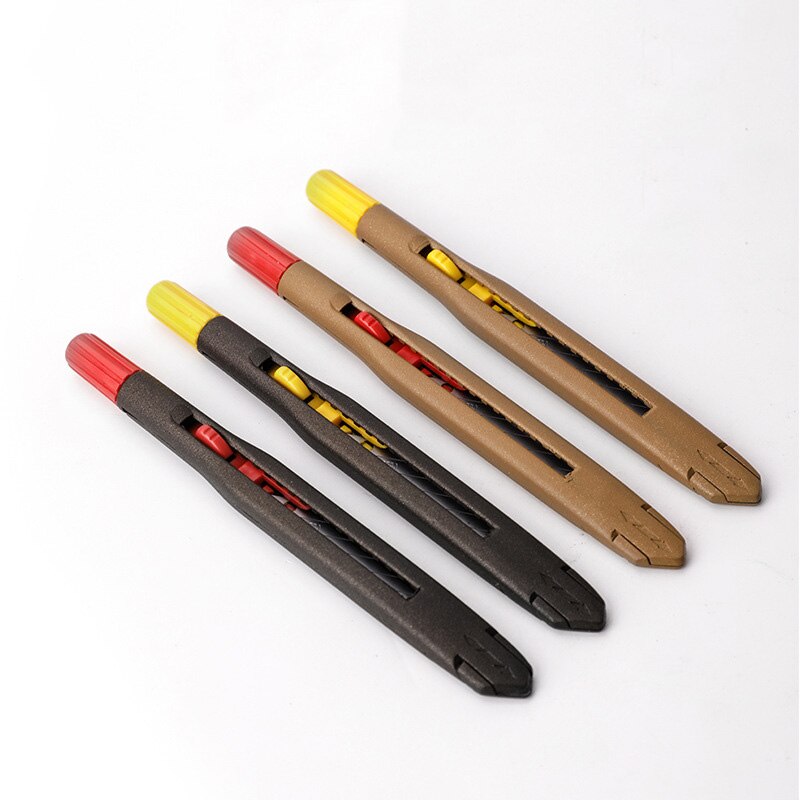 1Pcs Utility Sharp Craft Knife Leather Cutting Knife Paper Carver Shaperner Tools Blade No Shaking 30 Degree Retractable Blades