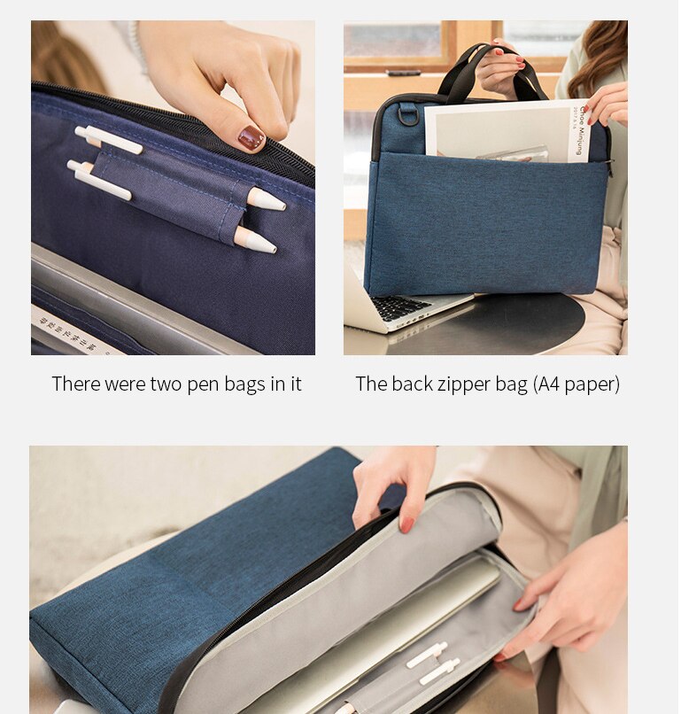 15.6inch Waterproof Business Computer bag laptop Case Portable Laptop Tote Laptop Bag