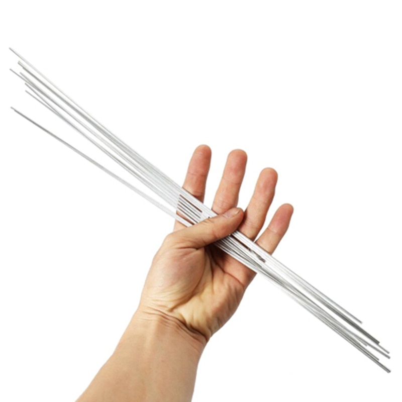 10pcs 1.6/2mm*330mm Low Temperature Welding Wire Aluminum Welding Electrode Flux Core Aluminum Electrode (no Flux) Multi-tools