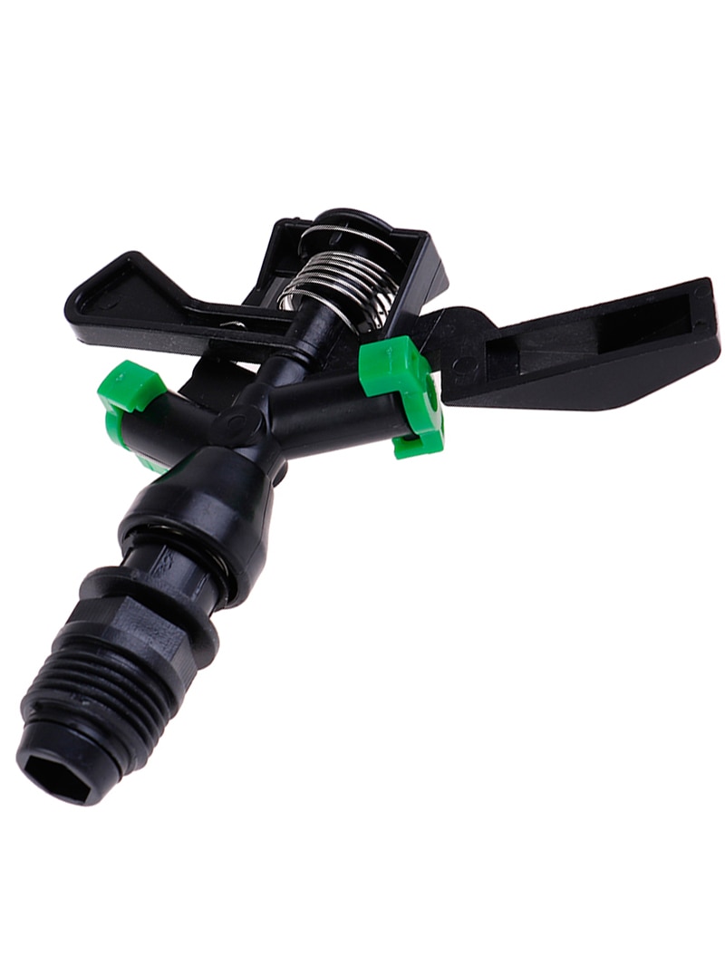 360 Degree Rocker Nozzle Rotating Jet Sprinkler For Yard Garden and Lawn Agriculture Irrigation Sprinkler Head 1/2" Male Thread