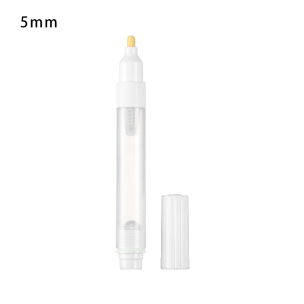 1Pc Plastic Empty Pen Rod 07mm 3mm 45mm 5mm 65mm 8mm 10mm 30mm 50mm Barrels Tube For Liquid Chalk Markers Pen Accessories: 5mm