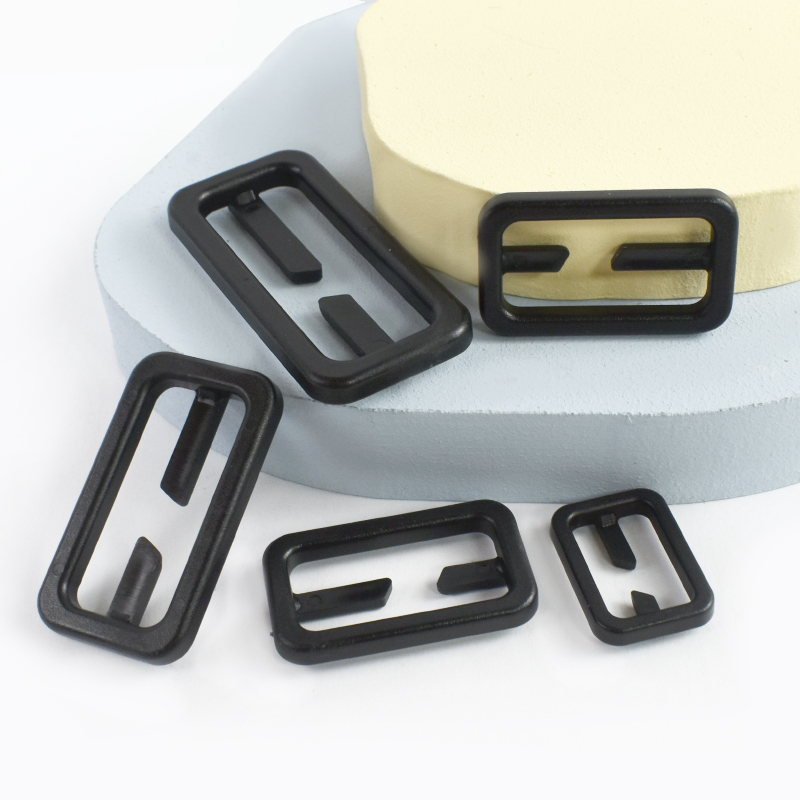 10-50Pcs Plastic Bag Strap Buckles 20-50mm Tri Glide Slider Ring Clasp Luggage Webbing Adjuster Buckle DIY Handware Accessories