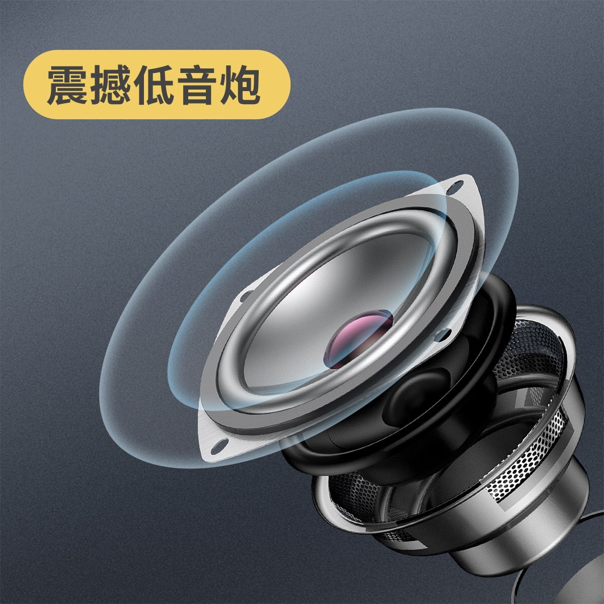 BASEUS Encok E08 Shining Bluetooth Loudspeaker Box Dual Speakers Card Instert Mini Subwoofer Wireless Shining Small Loudspeaker