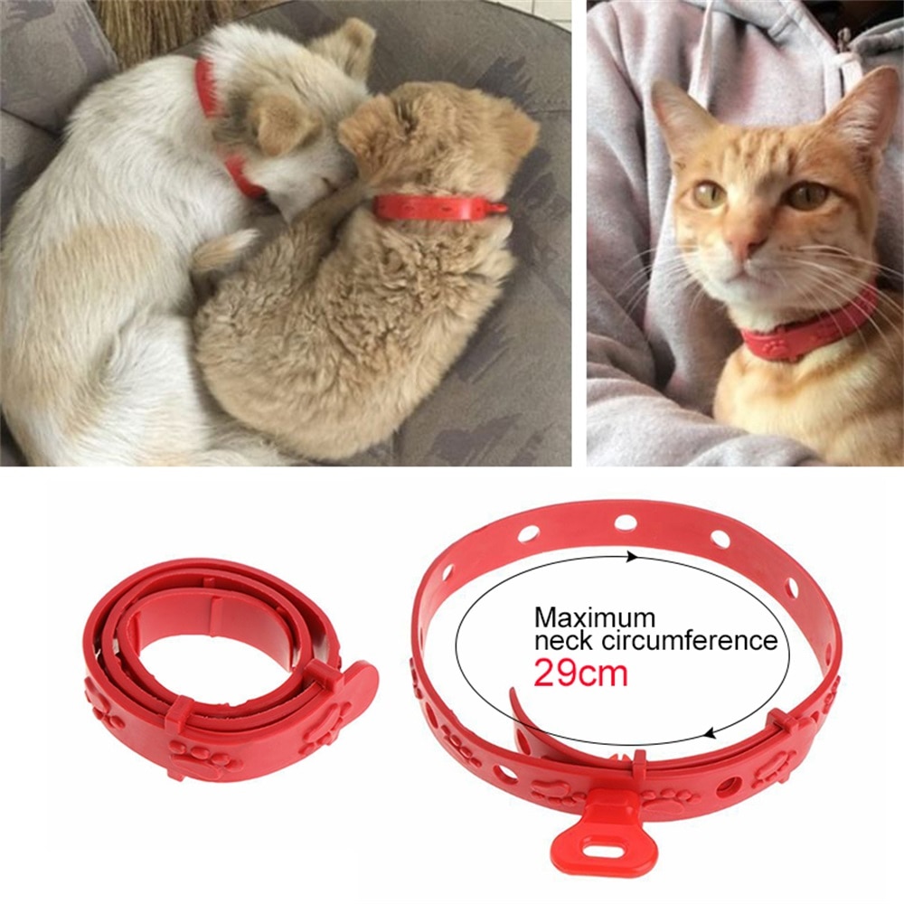 Huisdier Halsband Anti Vlooien Teken Muggen Outdoor Verstelbare Huisdier Kraag Kat Hond Accessoires Huisdier Beschermen Afstoten Rubber Ketting 7