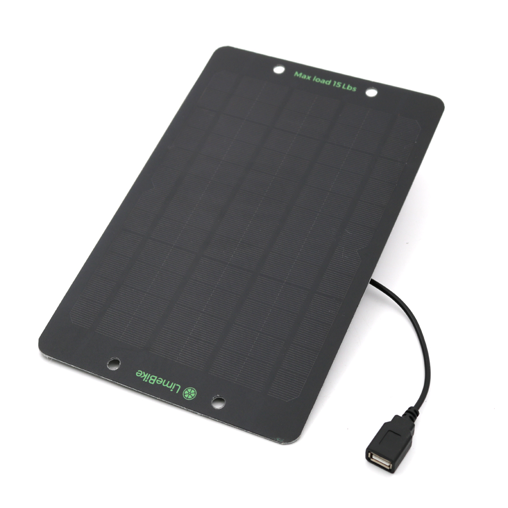 Small Solar Cell Mini monocrystalline PET Solar Panel Battery Bicycle Sharing Share DIY Solar Charger 5 V 6 W USB DC