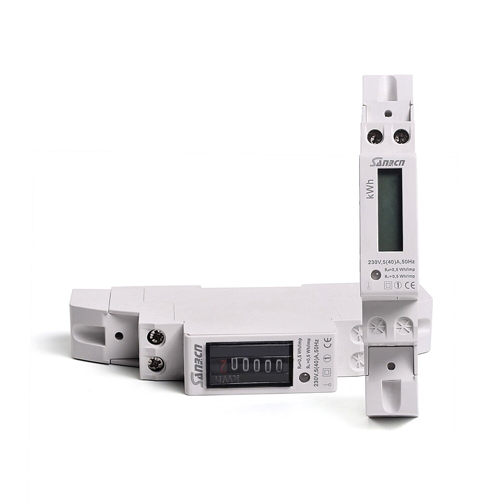 5(40A) 230V 50Hz good single phase energy meter high precision watt meter electric meter counter/ LCD option