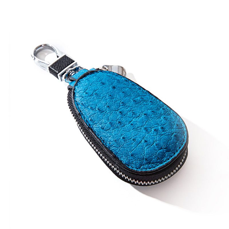 Draagbare pu leren autosleutelhouder portemonnee tas sleutelhanger portemonnee: Iemand