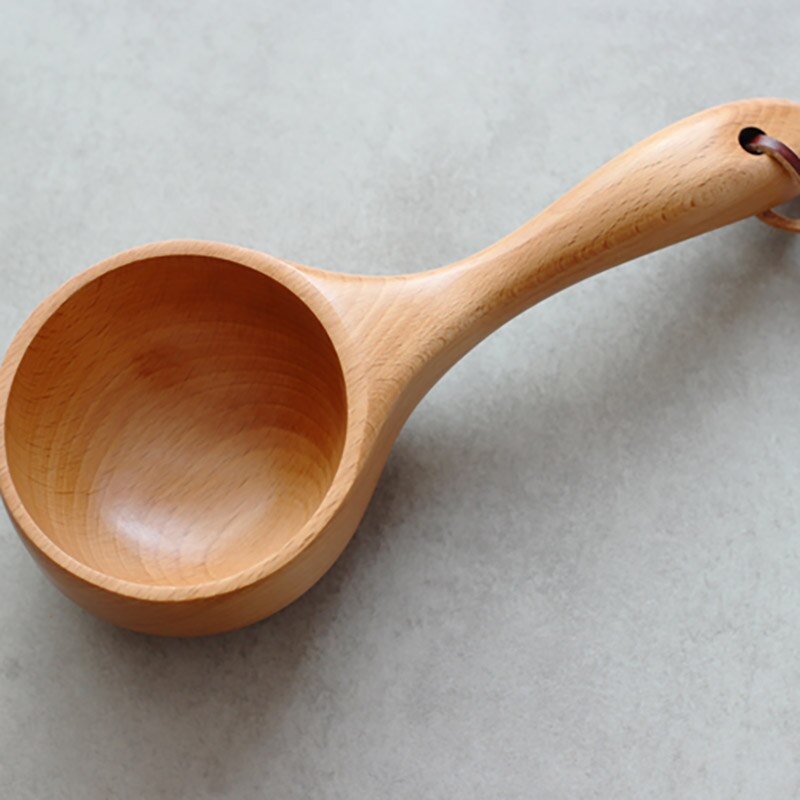 Japan Stil Tragbare Holz Löffel Reis Scoop Sauna Wasser Schöpfen Schlecht Wasser Scoop Multifunktions Küche Utensil Werkzeug