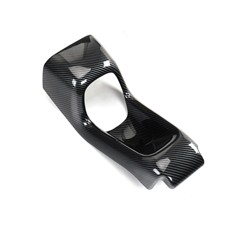 Right hand drive for Honda HRV HR-V Carbon Fiber Grain Accessories Interior ABS Decroation Cover RHD Trim: Armrest Box Panel