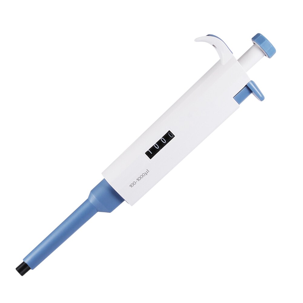 Økonomisk pipette enkeltkanals justerbar volumen mikropipetter laboratorieoverførselspipetter synlige  ds99