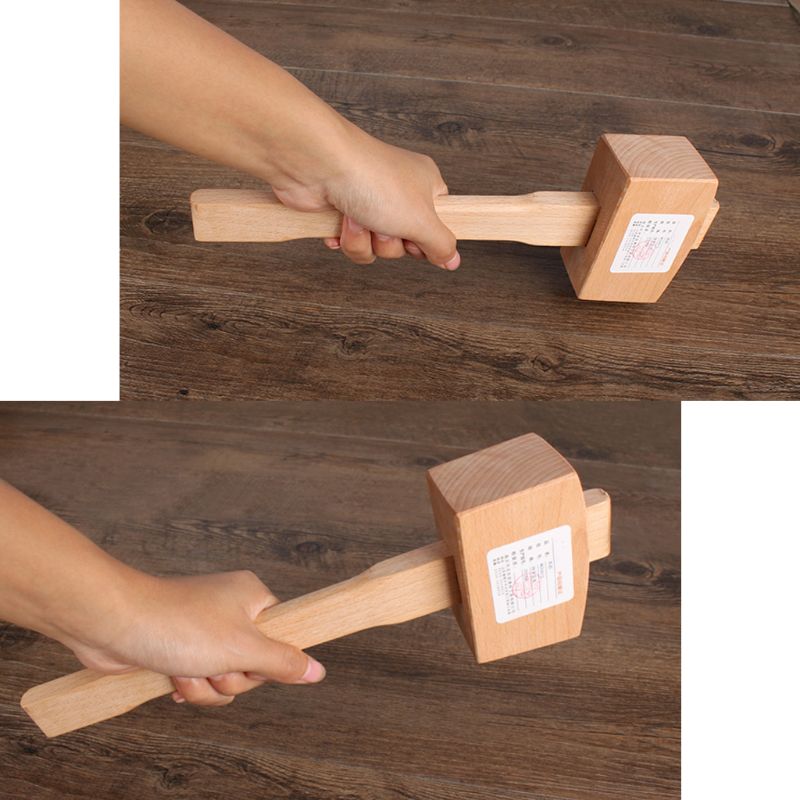 Hêtre massif marteau charpentier sculpture sur bois maillet Surface lisse travail du bois