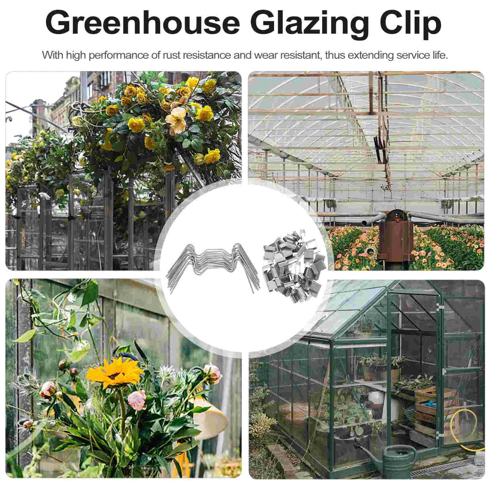 100Pcs Kas Beglazing Z Overlap Clip Beglazing Z Overlap Clip Ruitje Clip