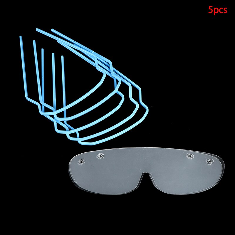 5 stk/sæt dental engangsbriller beskyttelsesbriller beskyttelsesbriller lab med