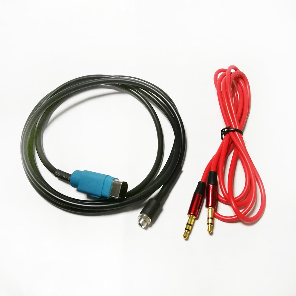 Biurlink AUX Adapter Kabel Voor Alpine Radio KCE-237B Aux-in Fullspeed