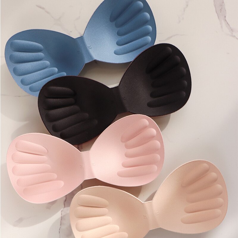 Bañador de una pieza para mujer, relleno de espuma de esponja, almohadillas para sujetador, copa para el pecho, relleno para Bikini