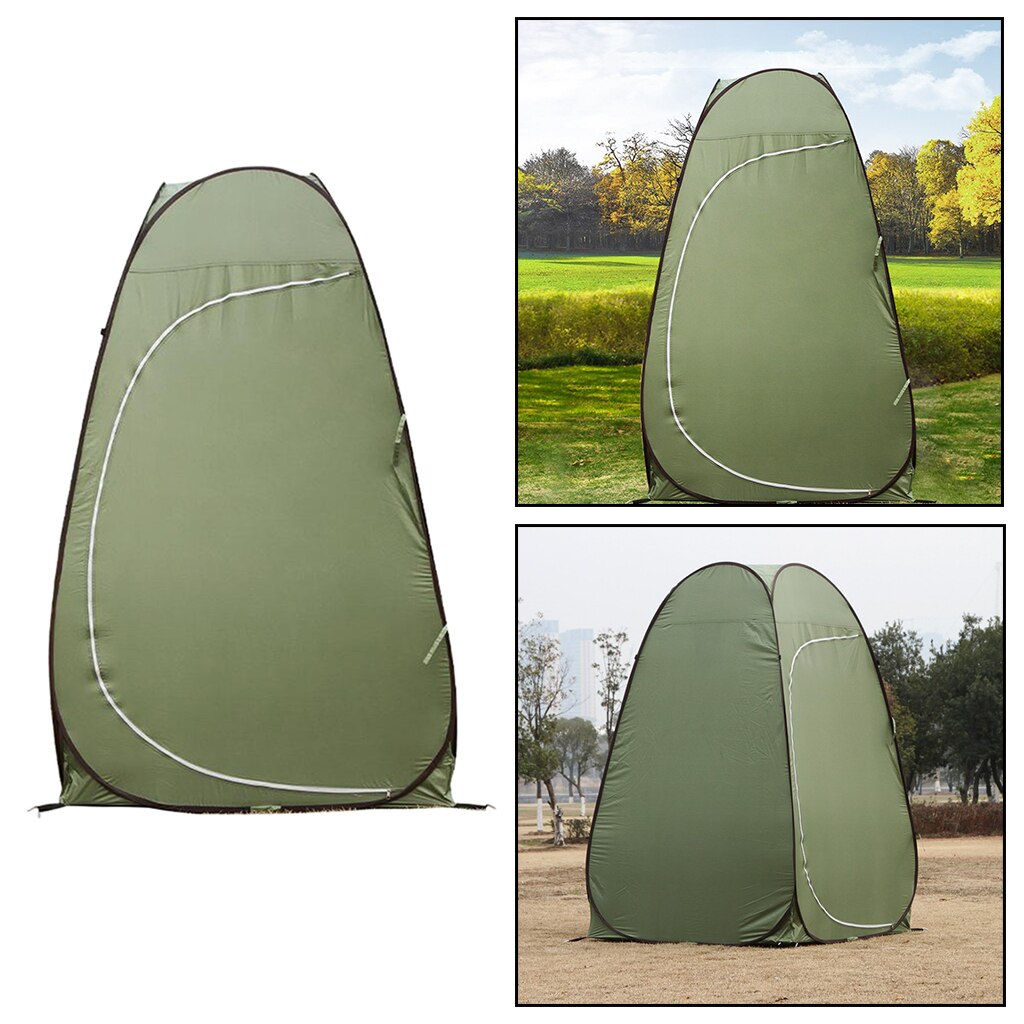 Portable Lightweight -up Privacy Tent Shower Tent Toilet Waterproof
