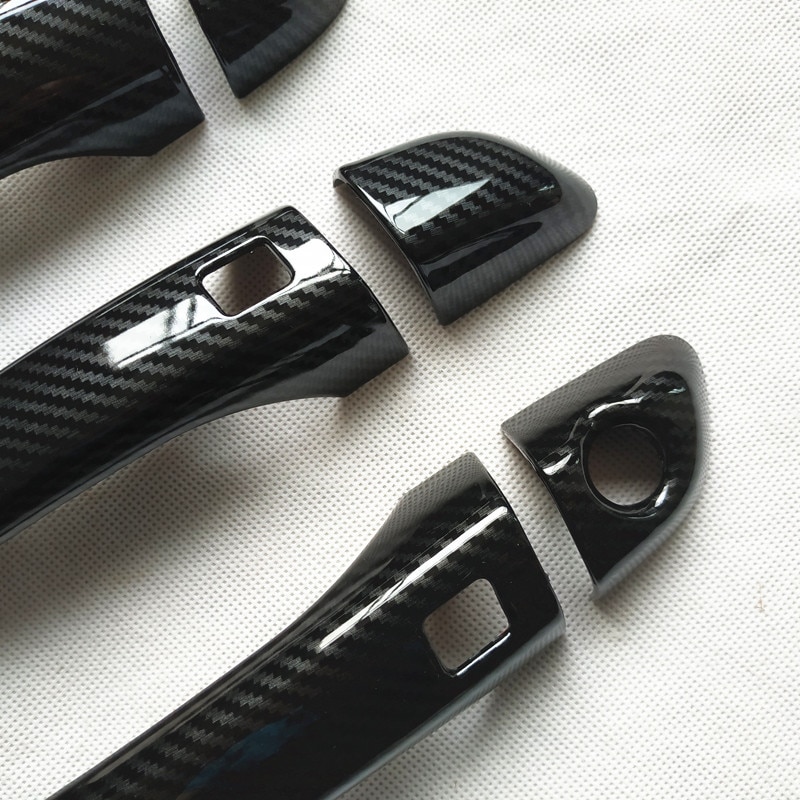 For Hyundai i30 PD III MK3 Accessories Door Handle Cover trim handles covers plastic Imitation carbon fiber