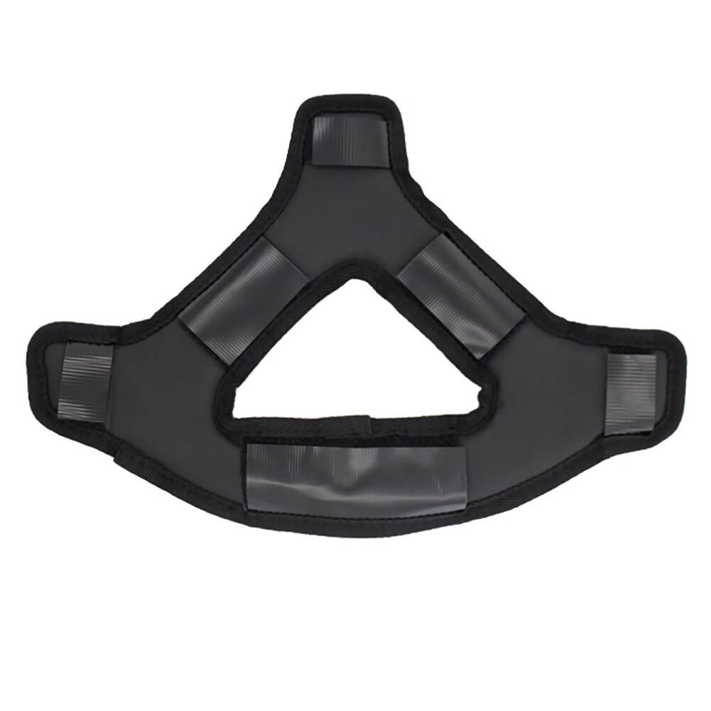 Komfortable PU Leder Nicht-Unterhose Kopfband Kissen matt für Oculus Suche VR Headset Kissen Stirnband Befestigung Zubehör: Schwarz
