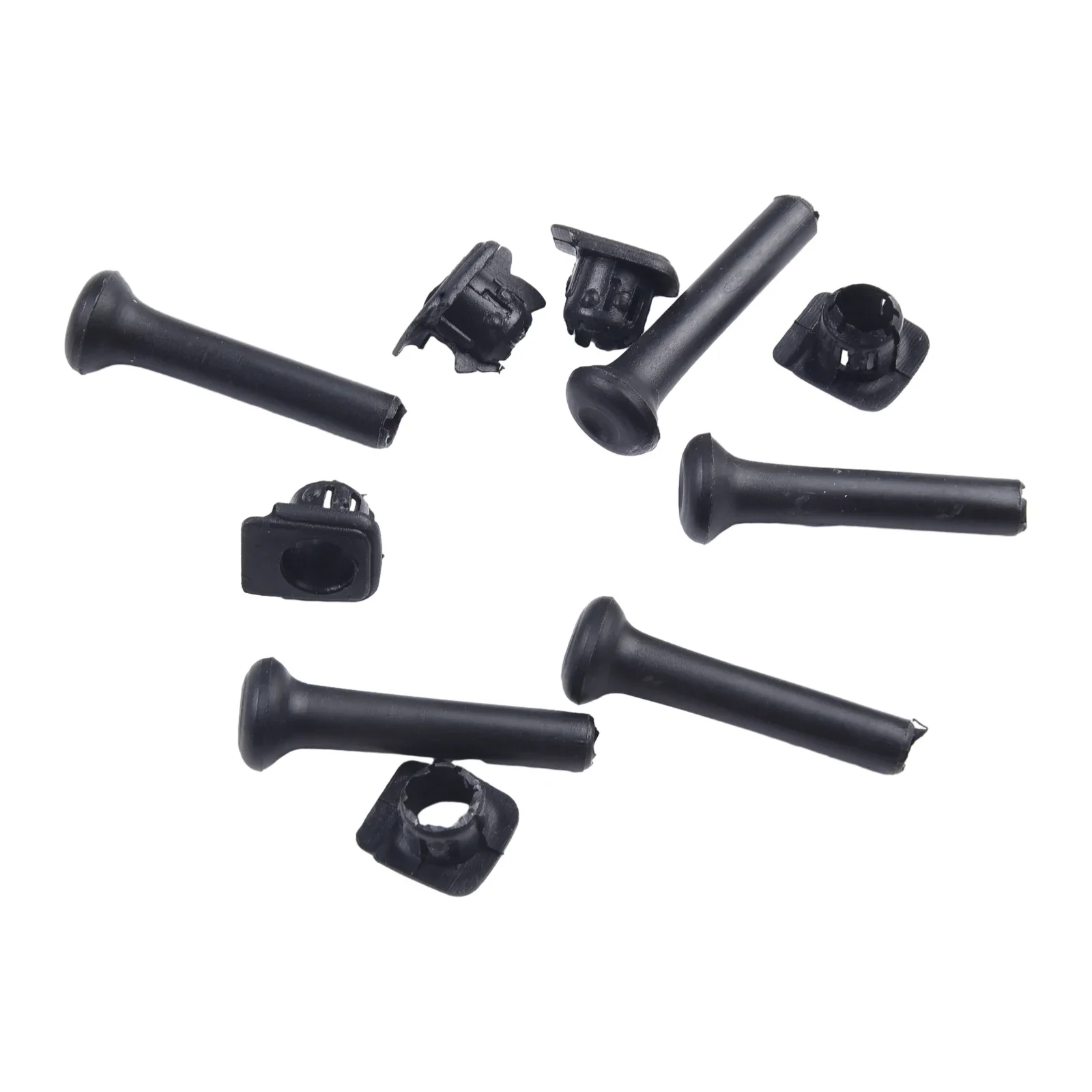 5 Sets Autodeur Veiligheidsslot Knop Basis Vergrendelingsknop Voor Golf Mk2 Mk3 191837187 Vervangingsonderdelen voor interieur